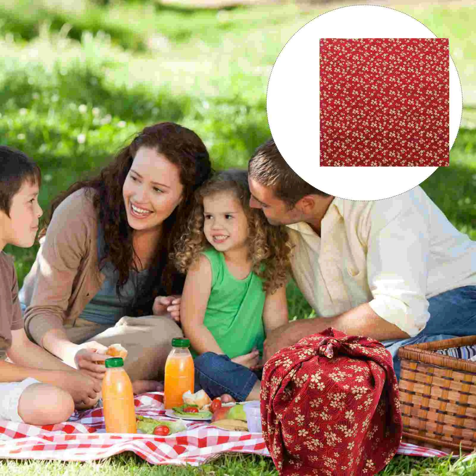 

Japanese Style Gift Wrapping Cloth Packing Decor Type Fabric Boxes for Presents Prints Packaging Vintage Japanese-style Bento