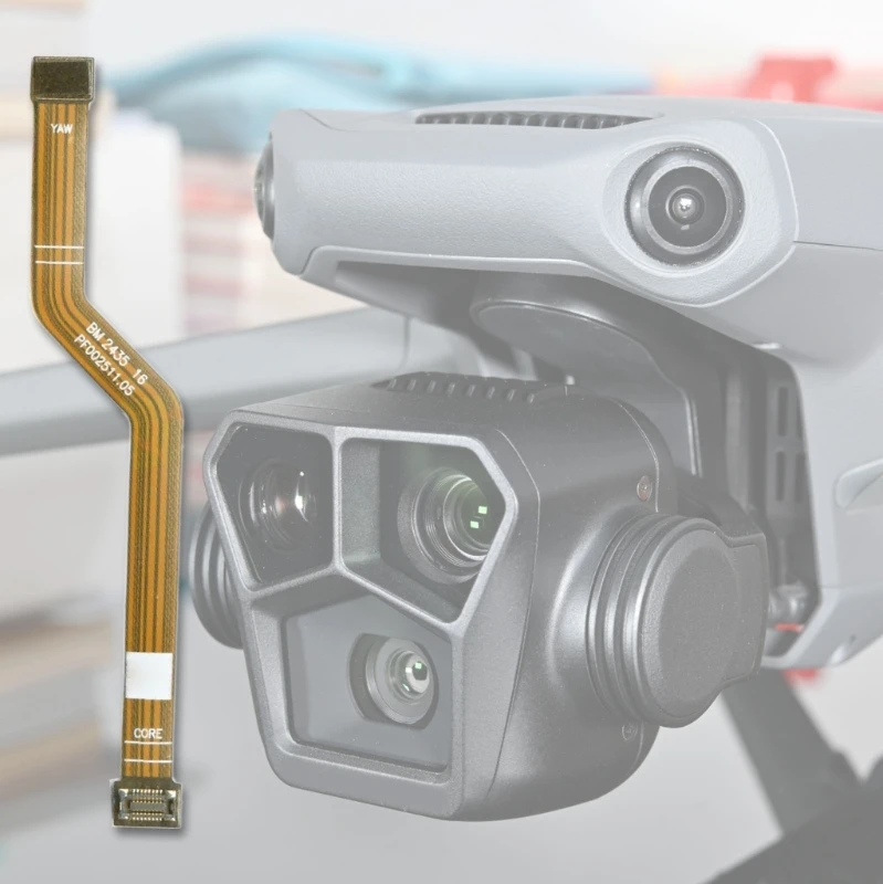 Essential Camera Flexible Ribbon Cable for Air 3S Drones Camera Flat Cable for Photographers Precise Air Inspection F19E