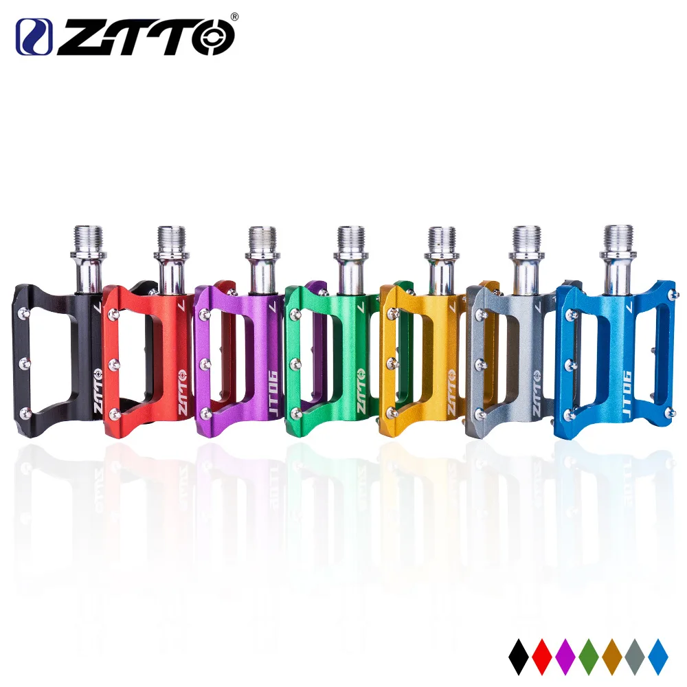 

ZTTO Ultralight MTB Bicycle Pedals Mountain Road Bike CNC Bearings Anti-Slip Nails Pedal Lightweight BMX Cycling Parts