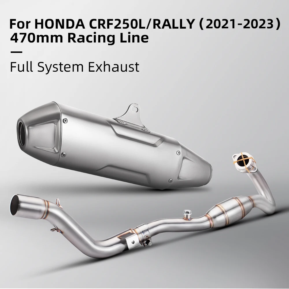 

Ak Off-road motorcycle exhaust pipe series for CRF250 CRF300 RALLY CRF150 T158 Full exhaust pipe system