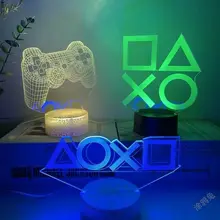 

Led 3D Night Light Table Lamp Room Decor Night Light Home Decor Gaming Room Desk Setup Lighting Decor For Playstation Neon Light