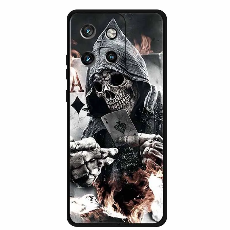 Ultra Soft Silicone TPU Protector Phone Case - Colorful Shell Design