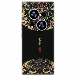 Charming 3D Relief Soft TPU Silicone Phone Case for Tecno Phantom X2 Series (Pink)