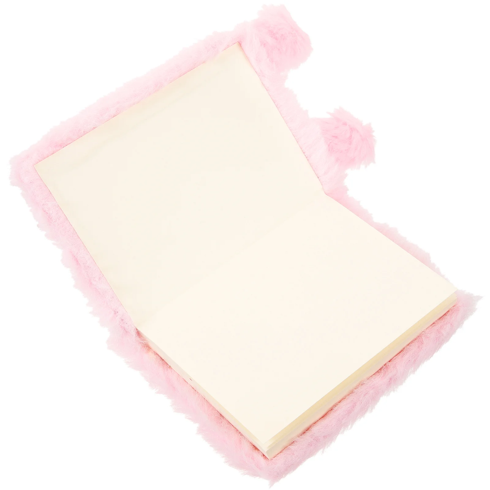 

Mini Notebook Girl Journal Cartoon Diary Daily Use Kraft Notebooks Paper Lovely Fluffy Notepad Travel Pads