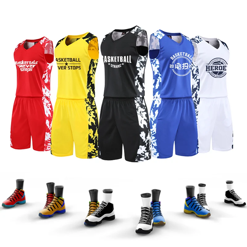 Polyester Basketball Jersey Sets | Polyester Basketball Uniform - Mens High  Quality - Aliexpress