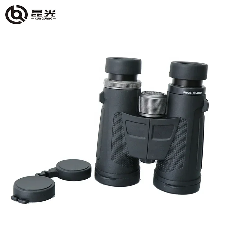 10x42 HD Vision Wide-angle Prism System Folding Binocular Outdoor Professional Hunting Telescope for Birding Concerting