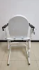 Bathroom Toilet Mobile Portable Commode Chair Commode Potty Toilet Seat 2