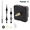 Wall Clock Movement Mechanism Clock Hands Long Shaft Silent Quartz Movement Clockwork Table DIY Watches Repair Tools 3