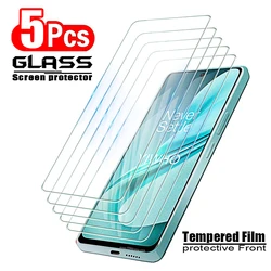 5 - Pack Tempered Glass Screen Protectors - High - Definition Phone Front Film - Nord CE 3 Lite 5G (Transparent)