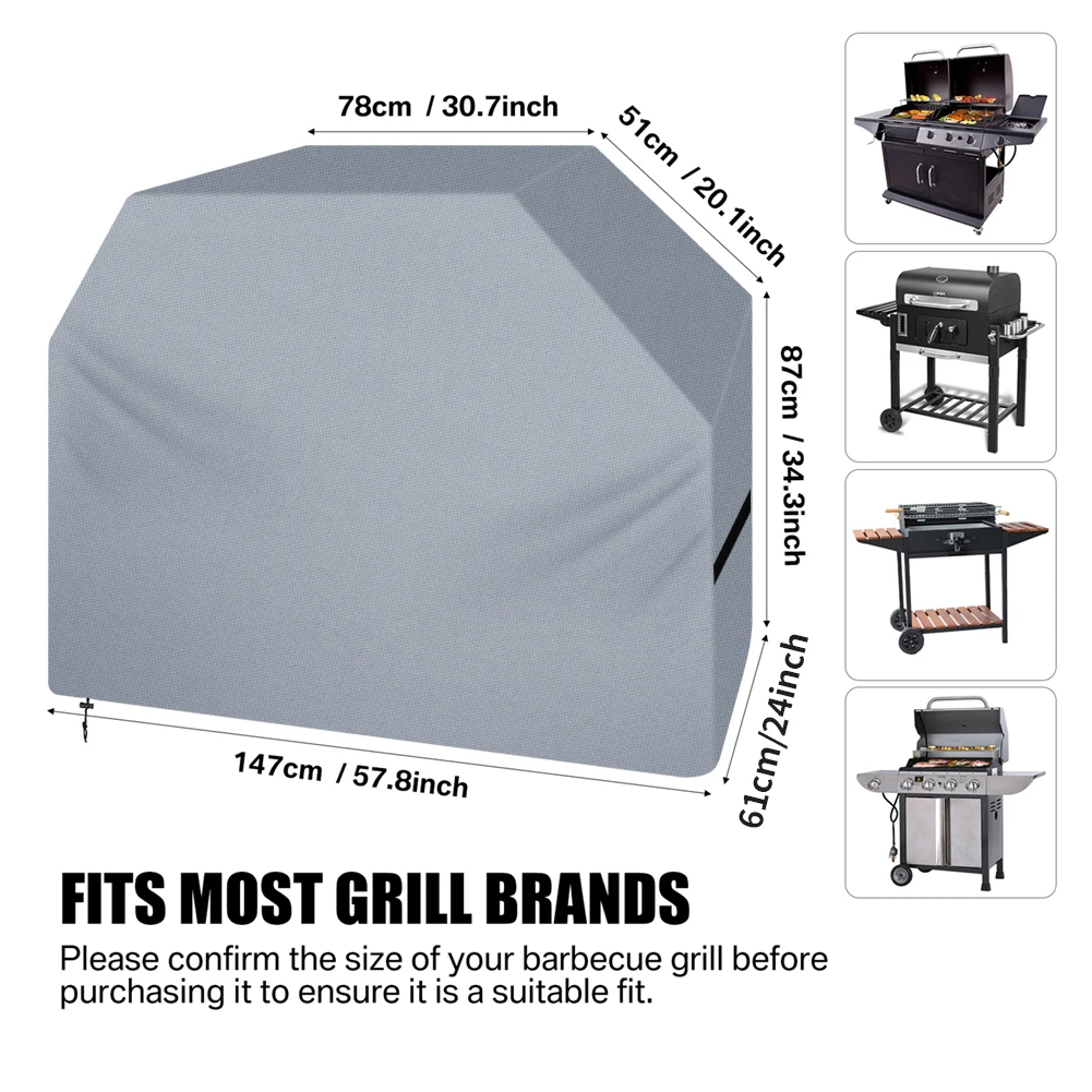 Durable Weather-Resistant Outdoor BBQ Grill Cover