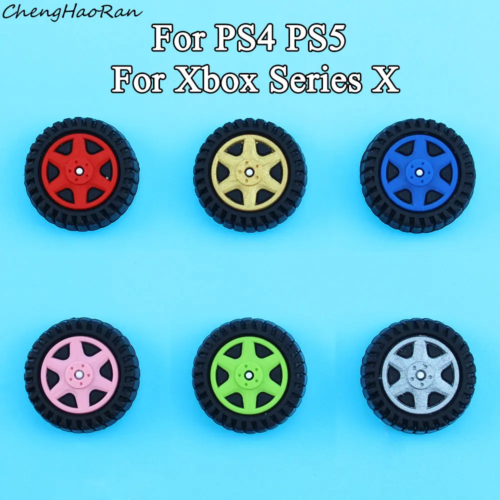

2PCS For PS4 PS5 Xbox Series X Game Controller Thumbstick Grip Non Slip Silicone Caps Joystick Cover Replacement Accessories
