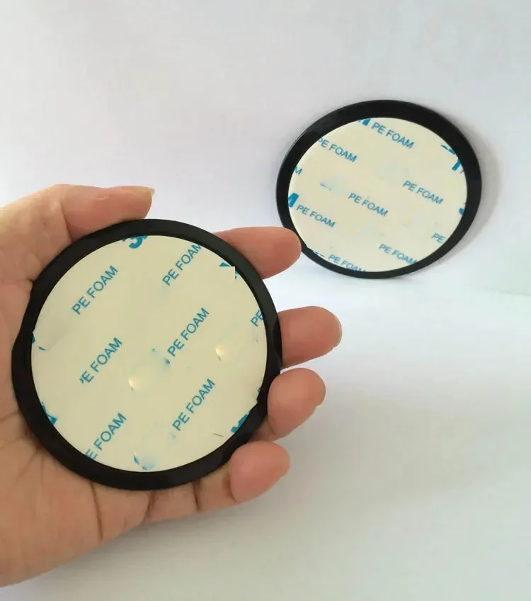 80mm 프리미엄 슈퍼 접착 스티커 자동차 대시 패드 마운트 디스크 자동 DVR GPS 레코더 네비게이터 흡입 컵 홀더 수정베이스