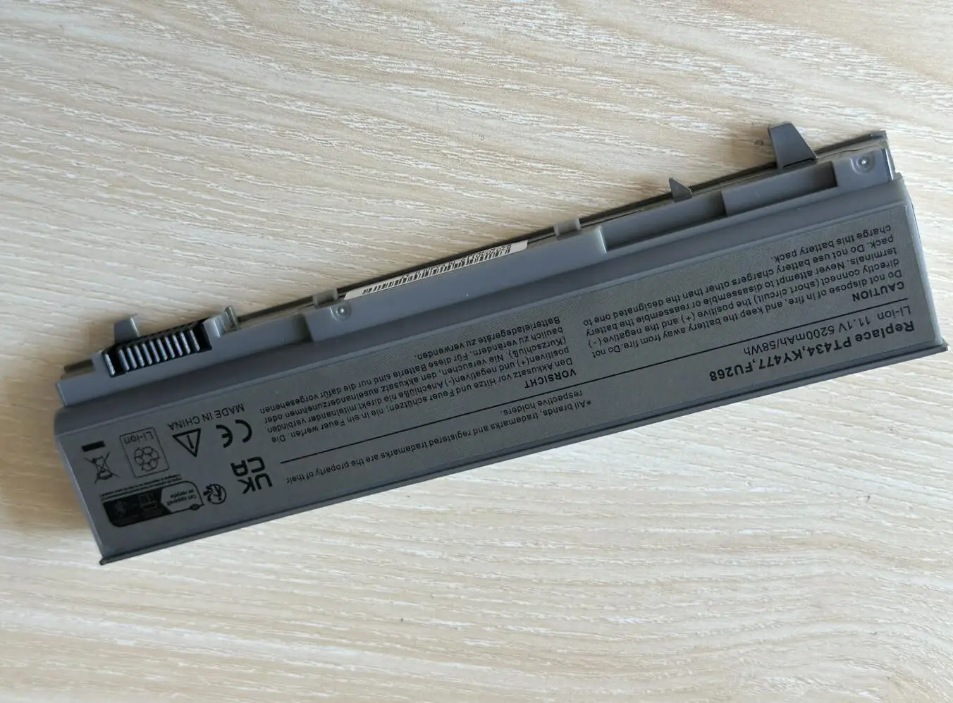 Batterie 90Wh 9 Cellules Pour Dell Latitude E6400 E6410 E6500 E6510 M2400 M4400 M4500 - Compatible 4M529 0GU715