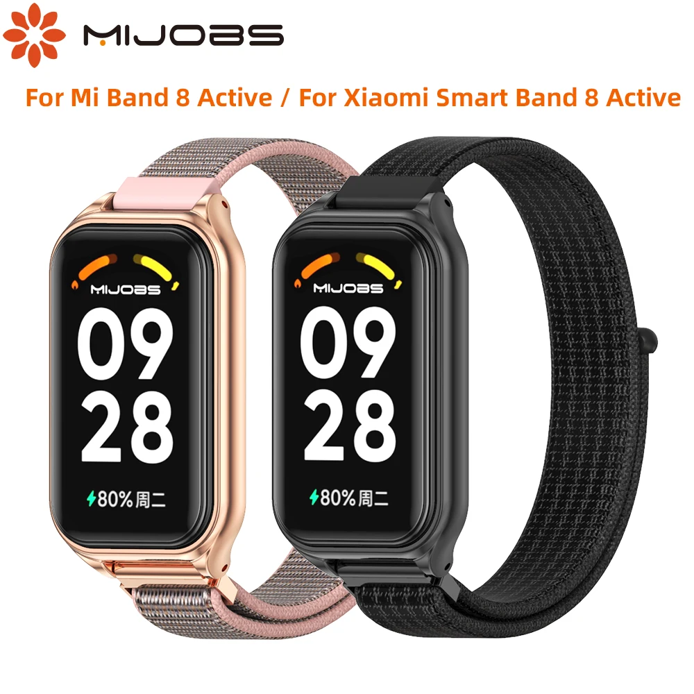 Bracelet En Silicone De Rechange Pour Xiaomi Smart Band 8 Actif - Couleur Au Choix, Style Sportif | Accessoire Montre Connectée
