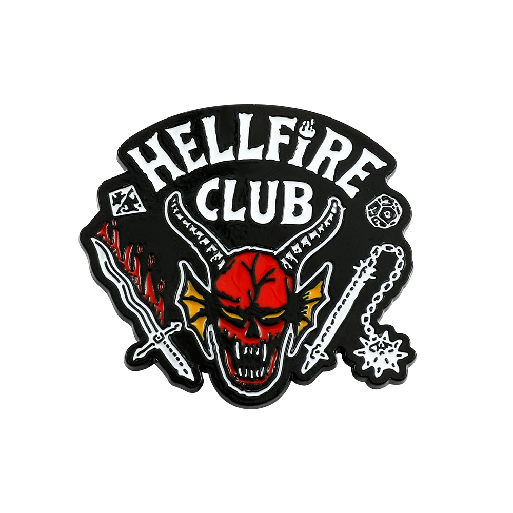 Hellfire Club Symbols Stranger Things T-Shirt