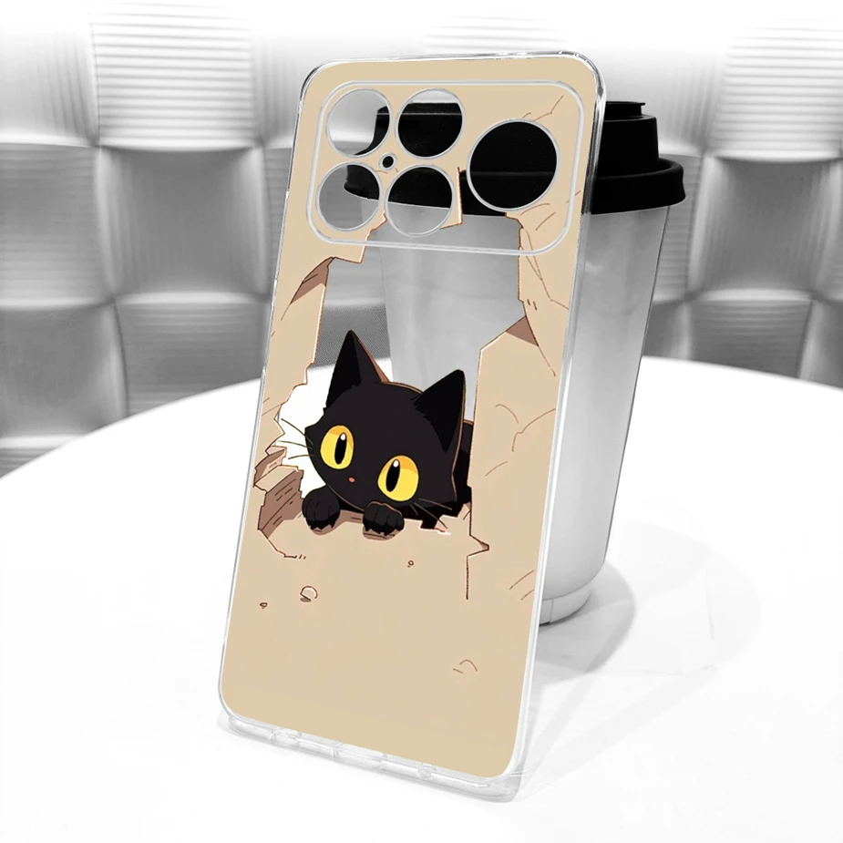 Cute Cat Fashion Painted Soft Silicone Case