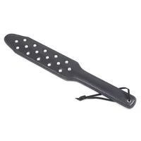 Black PU Leather Horse Whip,Horse Training Crop Whip 2