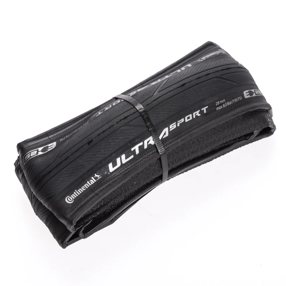 700 X28C Continental Ultra Sport 3 Pelle Pieghevole Nera/Nera