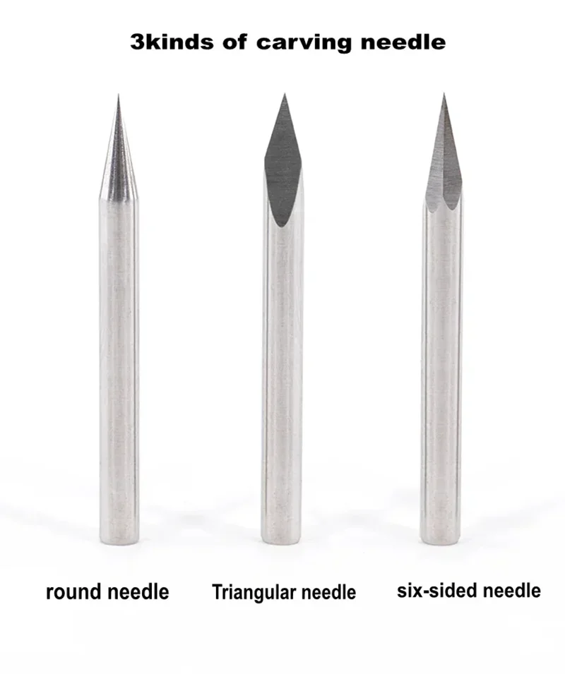 T09H01 Galaxy Model 0.3mm Carving Needle Tools Round/Triangular/Six-sided Needle for Military Model Craft Detail DIY