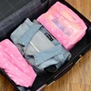 5 Color Waterproof PVC Cosmetic Storage Bag Women Transparent Organizer for Makeup Pouch Compression Travelling Bath Bags 5