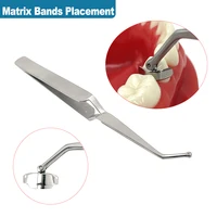 Pince de support de matrice de dentiste chirurgical, bandes de Matrices métalliques de saillie, pince de Placement pour outils de remplissage de Matrices 3