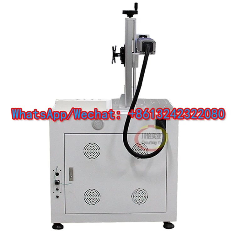 Raycus Jpt Metal Plastic Jewelry Gold Standing Table Fiber Laser Marking Machine 50W 30W 20W 5