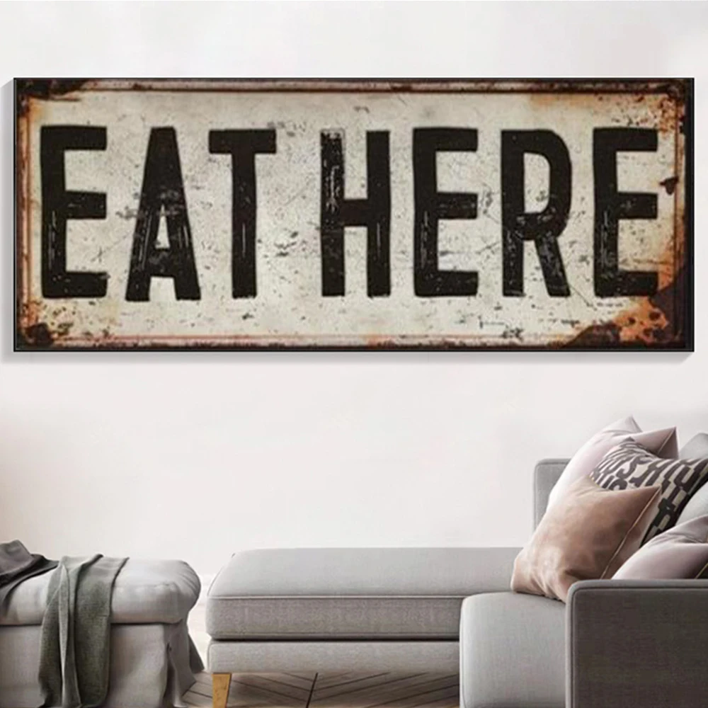 Today's Menu, Eat it or go hungry, funny kitchen sign for your home, Rustic  Farmhouse Home Decor, Perfect Housewarming Gift!