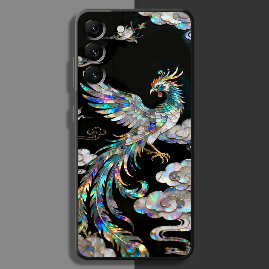 Mystic Clouds Dragon Tiger Phone Cover Case