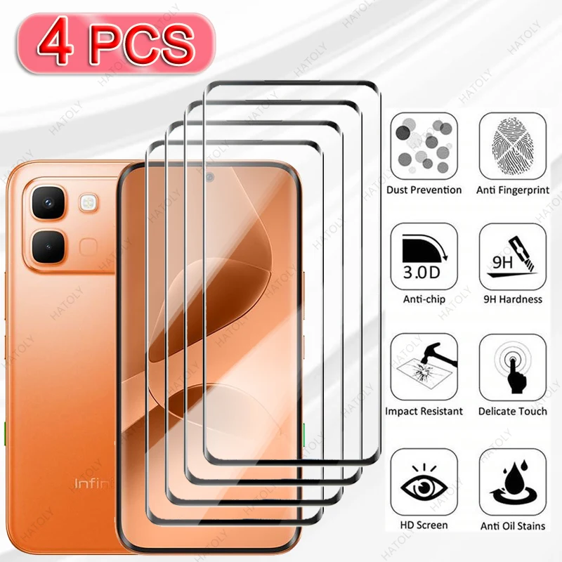 Premium 3D Curved Glass Screen & Camera Lens Protector with Edge-to-Edge Coverage