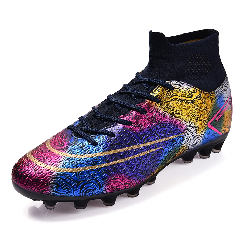 Men Soccer Shoes FG/TF Football Boots For Youth Indoor Non-slip Futsal Training Cleats Footwear High QA Outdoor Unisex Sneakers
