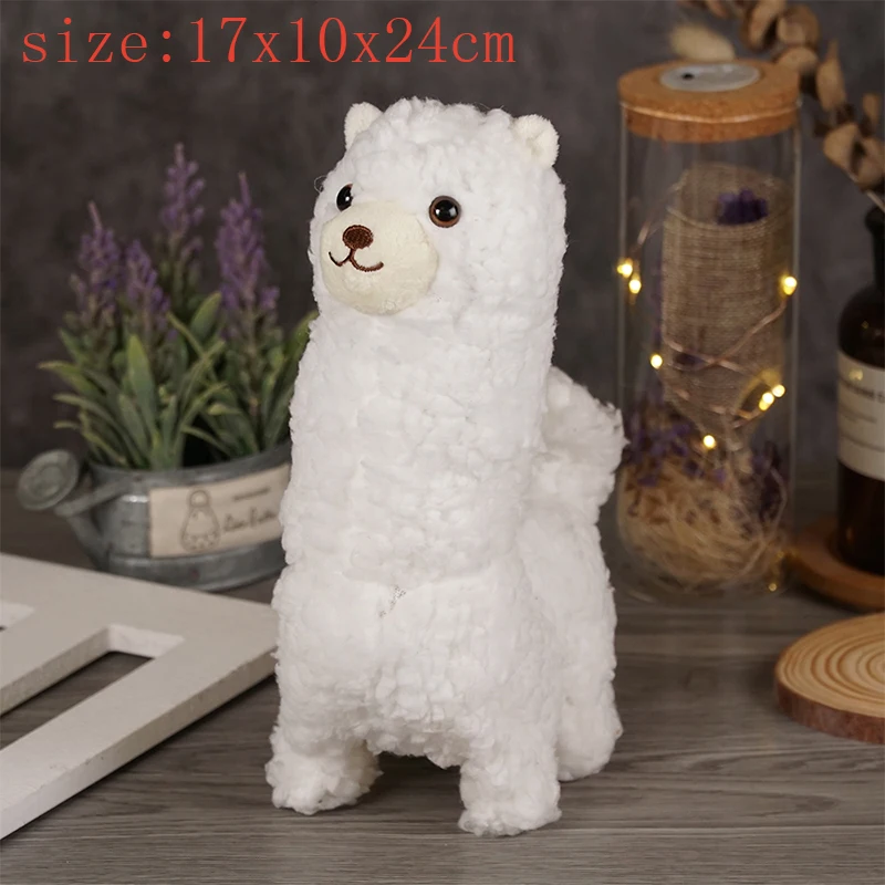 Electric Simulation Alpaca Plush Toy Realistic panda Walking Tail Wagging Shaking Head Stuffed Doll Gift Kids Birthday Xmas Gift