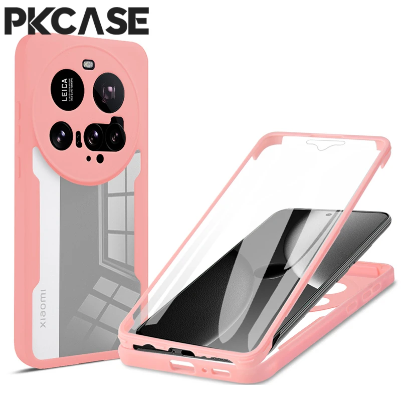 360 Full Screen Protector Case - Shockproof Full Coverage Cover