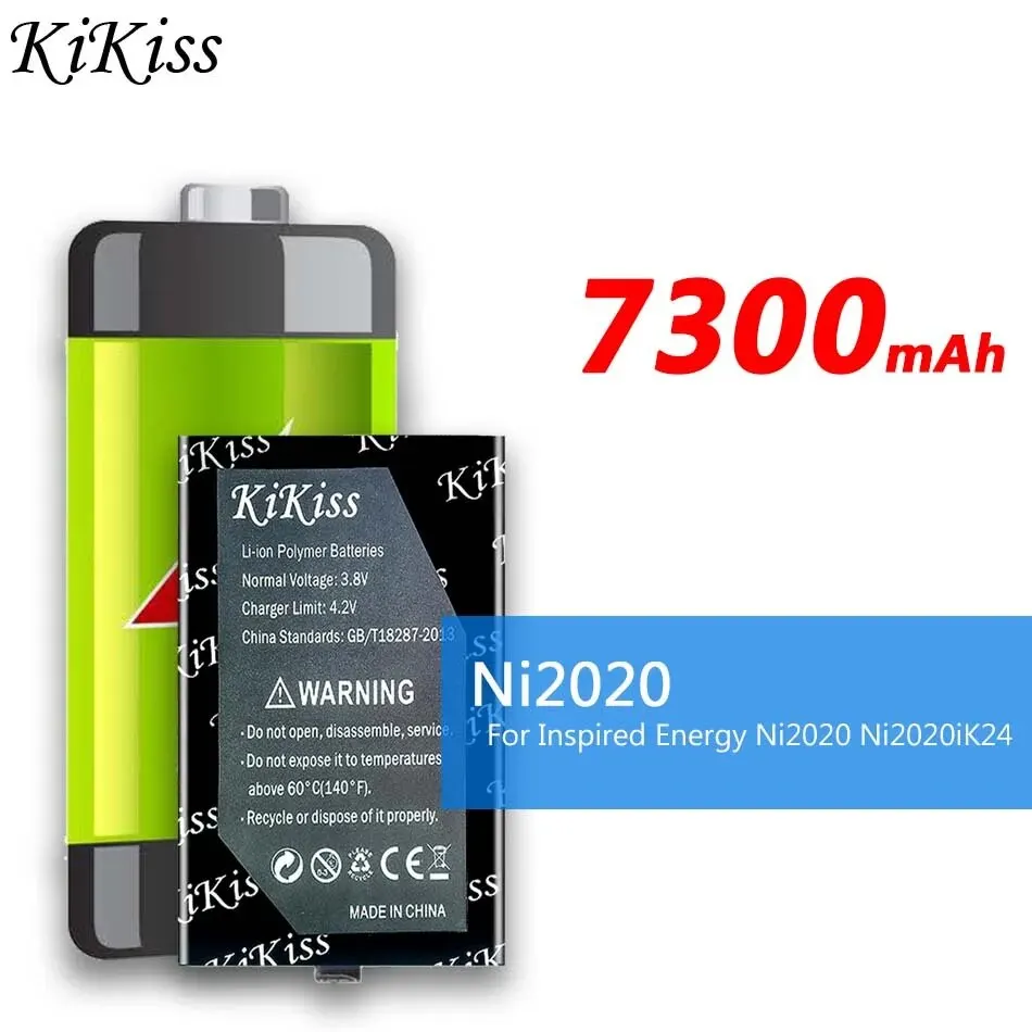 

KiKiss Battery Ni2020 7300mAh For Inspired Energy Ni2020 NI2020ED Ni2020iK24 NI2020TS24 NI2020A24 NI2020HD24 NI2020ED26