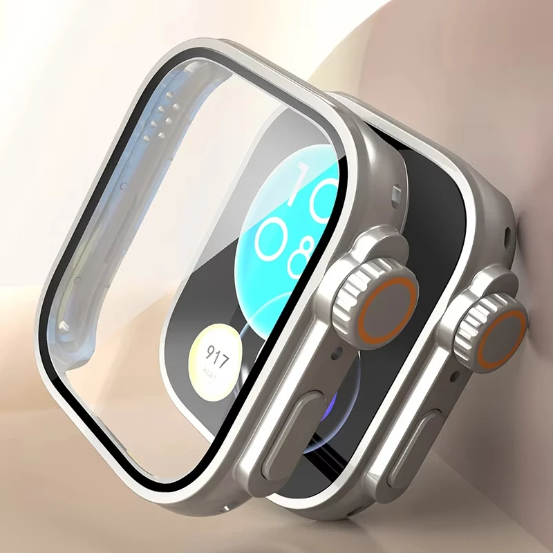Ultra Protective Tempered Glass Screen Case for Huawei Watch Fit Series