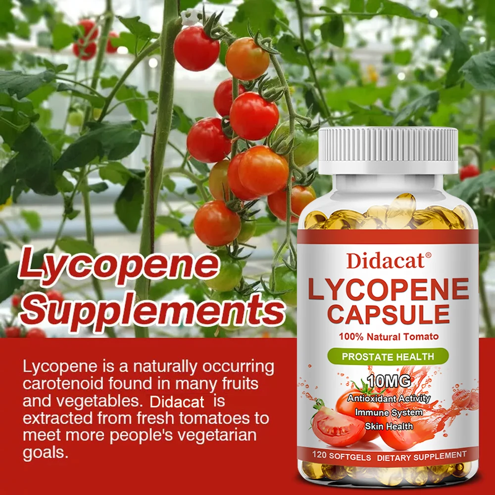 Lycopene, a natural antioxidant, reduces inflammation, supports prostate and urinary system health, and improves immunity&middot;