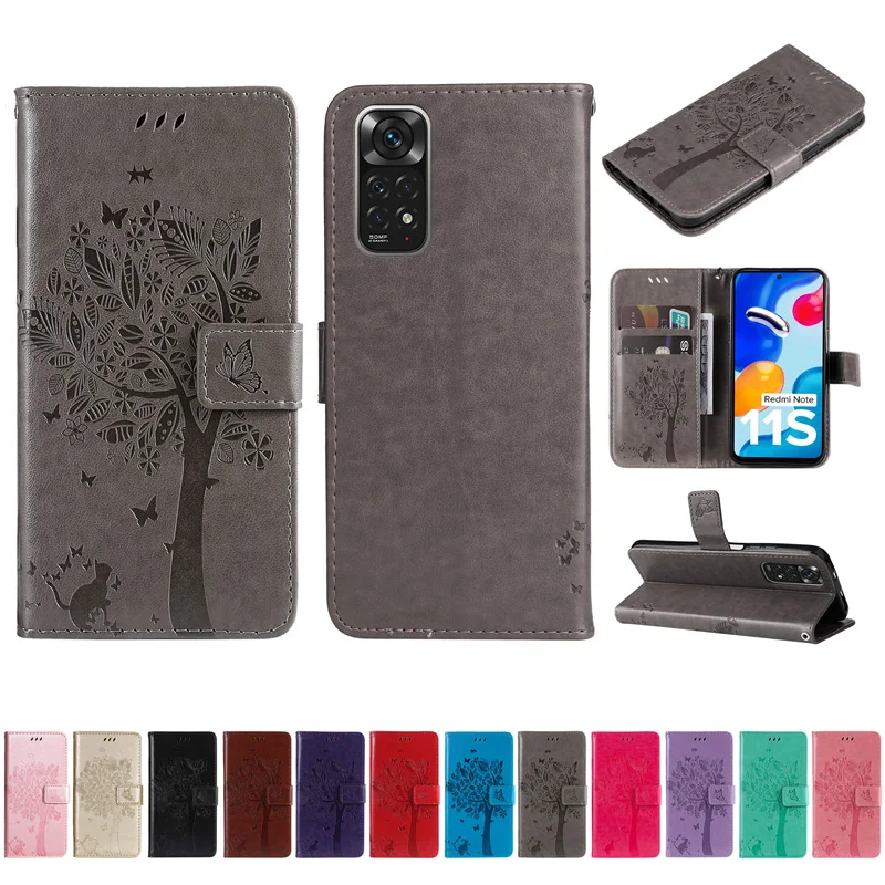 Case For Xiaomi Poco X5 F5 Pro POCOF5 X5Pro M5 M5S F 5 Phone Cover for Redmi Note 12 12S 12C 4G 5G Wallet Leather Bag Back Funda