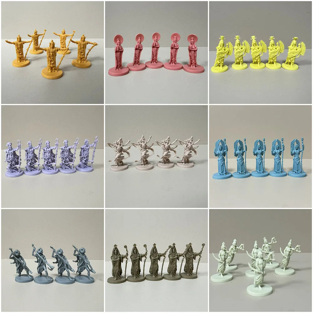 Sphinpx Guardians Monster Priester Heroes Figures Ankh Gods Of Egypt Pharaoh Board Game Miniatures Model Kickstarter Toys Lot