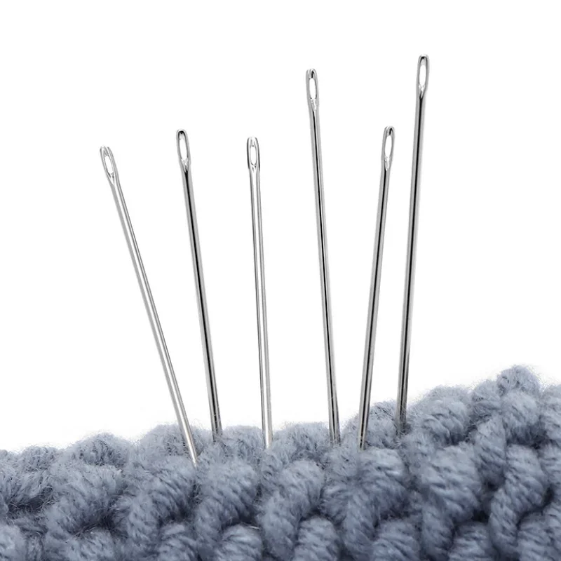 Sewing Needles Sewing Knitting Tools 25Pcs Multi-size Small Eye Hand Sewing Needle Home Sewing Nickel-plated Steel Needle Cross-stitch Hand Embroidery Clothes