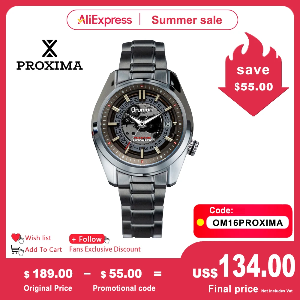 Proxima-OM16-Fashion-Men-s-Watches-NH36-Polymer-Dial-Vintage-Sport ...
