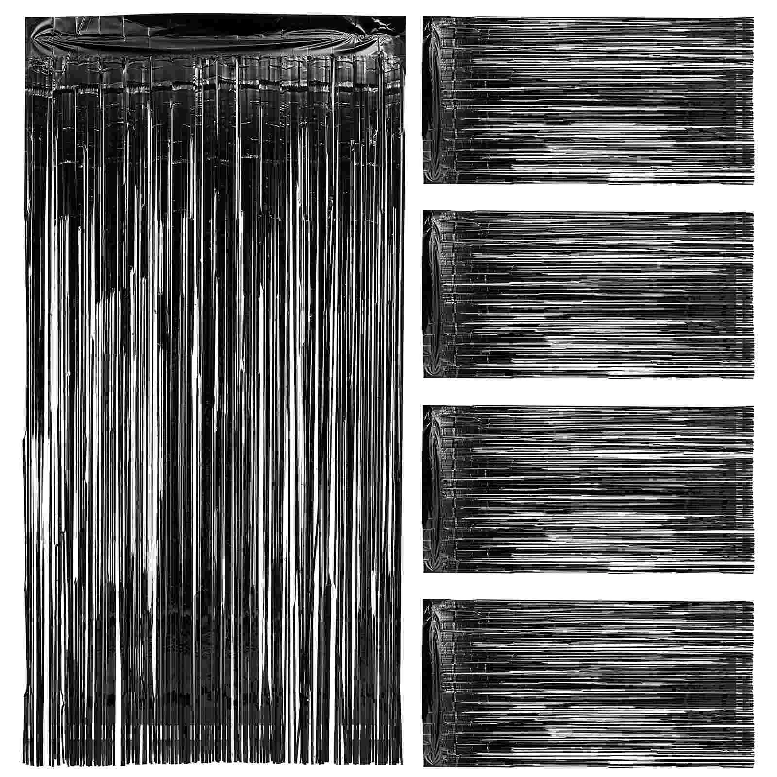 

Tinsel Curtain Fringe Curtains Backdrop Streamer Door Decorations Birthday Metal