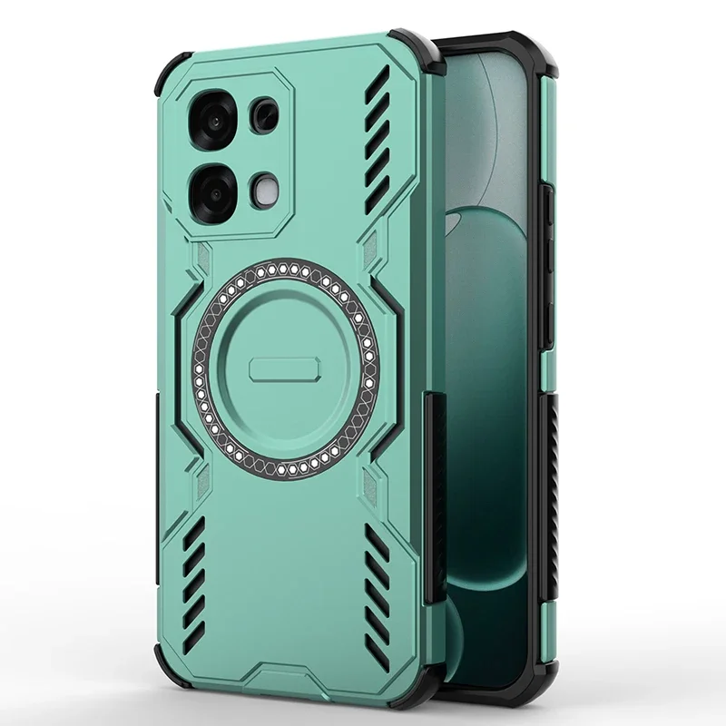 Luxurious Rugged Armor Magnetic Shockproof Phone Case
