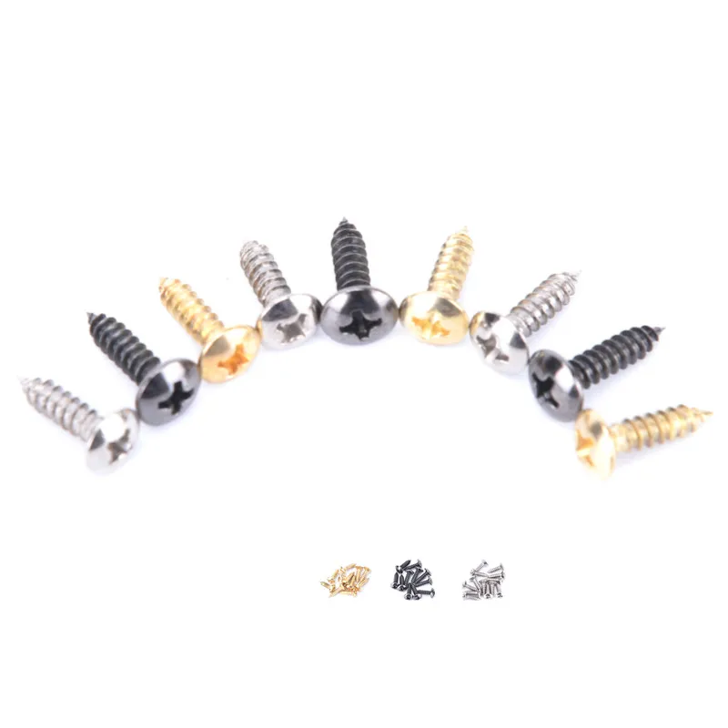 

50 шт., новые крепежные винты для электрогитары SQ ST