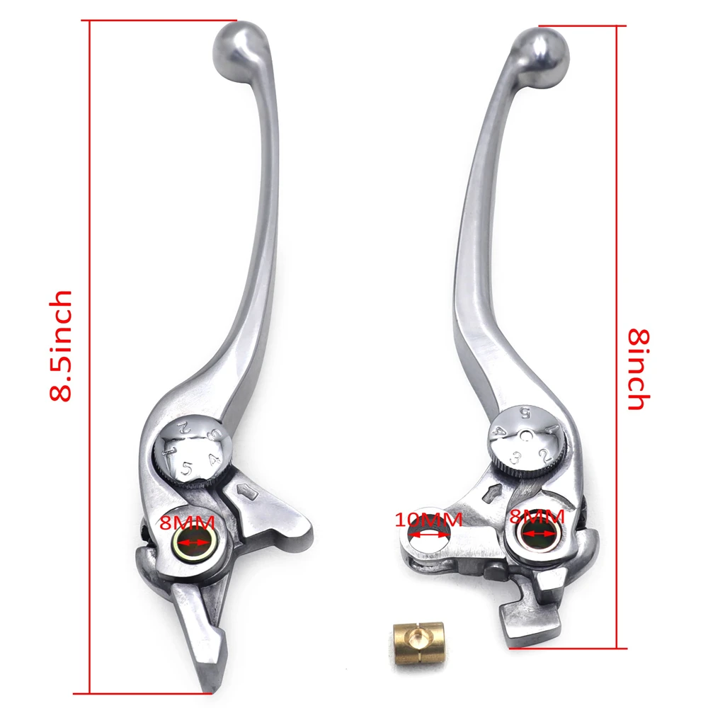 L/R Brake Clutch Hand Lever For Suzuki GSX1300R DL1000 SV1000 SV1000S TL1000R Bandit Aftermarket Motorcycle Parts & Accessories