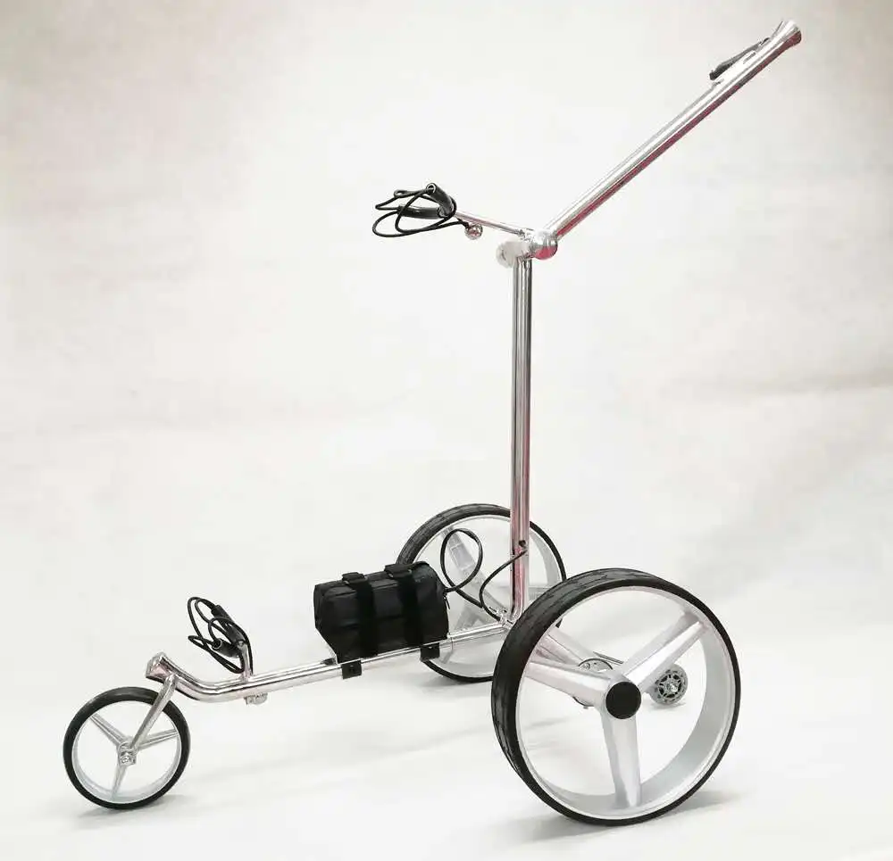 Stainless Steel Electric Remote Golf Trolley Popular in Europe