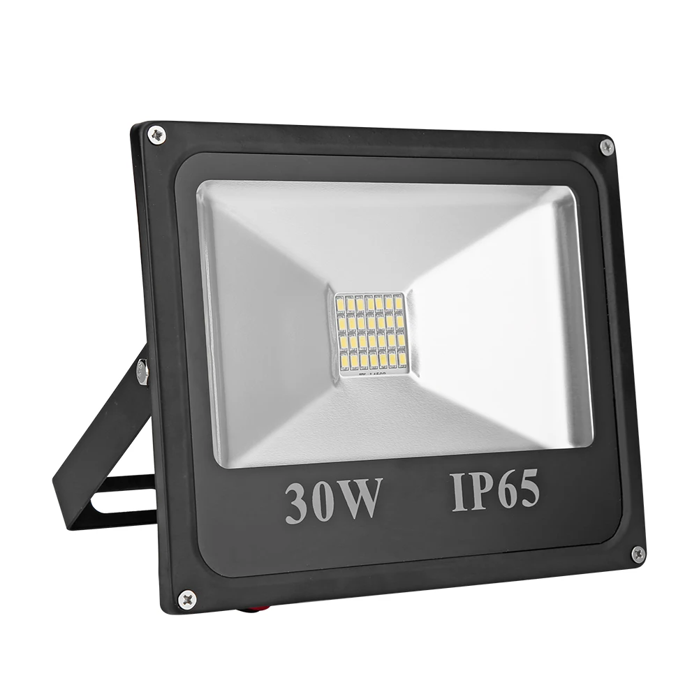 LED 반사경 조명 투광등 12V 10W/30W LED 투광등 6500K IP65 방수 야외 벽면 프로젝터 투광등