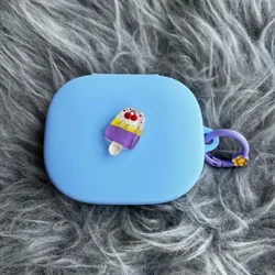 Adorable Fruit - Themed Protective Headphone Case with Hook (Blue)
