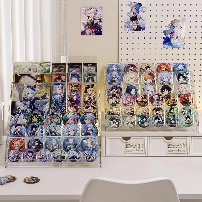 바 디스플레이 랙, 계단 기장 보관함, 배지, 레이저 티켓, 색지, 카드, 주변 디스플레이 랙