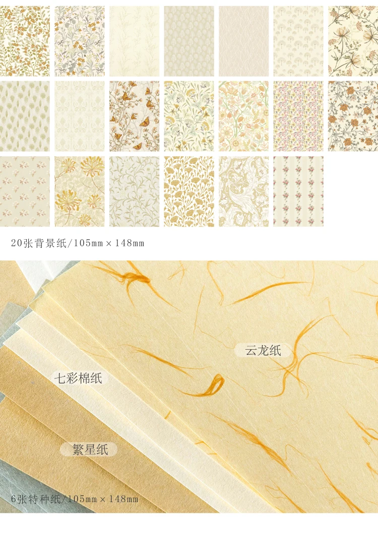 40pcs/pack Kawaii Scrapbooking Material Set Sticker Aesthetic DIY Scrapbooking Supplies Photo Album Decor Stationery