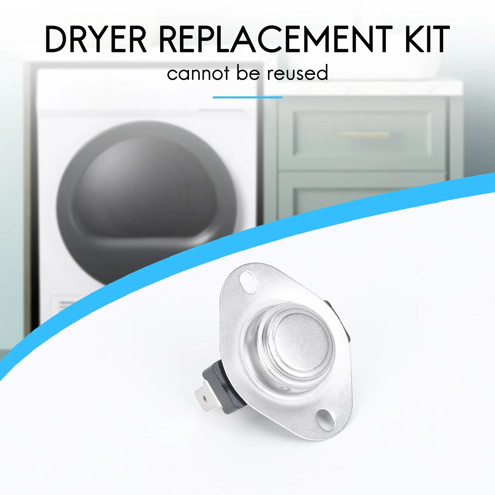 Dryer Replacement Kit 3387134 High-Limit Thermostat 3392519 Dryer Thermal Fuse 3977393 Thermal Cut-Off Switch 3977767 Cycling Th