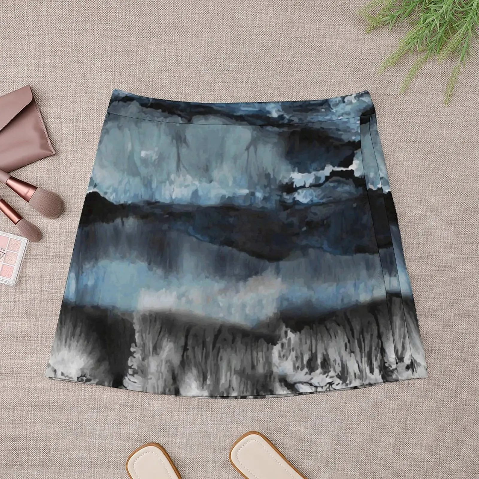 Abstract Marble Mini Skirt skirt women skirts for women 2023 korean style clothes women 2023